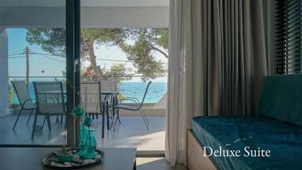Ferienwohnung für 3 Personen, mit Ausblick und Garten in Chalkidiki
