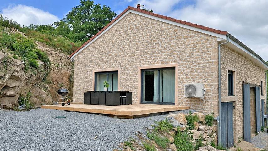 Gîte pour 10 personnes, avec terrasse