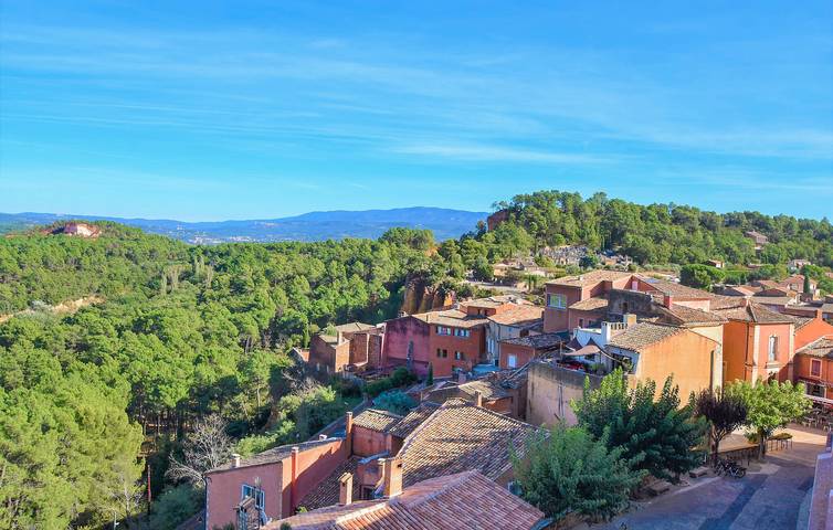 Location de vacances pour 4 personnes, avec vue et terrasse à Roussillon - 3
