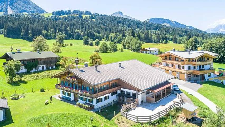 Bauernhof für 7 Personen, mit Terrasse und Garten sowie Sauna, mit Haustier in Saalbach-Hinterglemm-Leogang