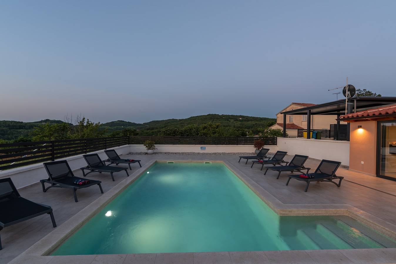 Moderne Villa in Karojba mit privatem Pool.
 in Karojba, Zentralistrien