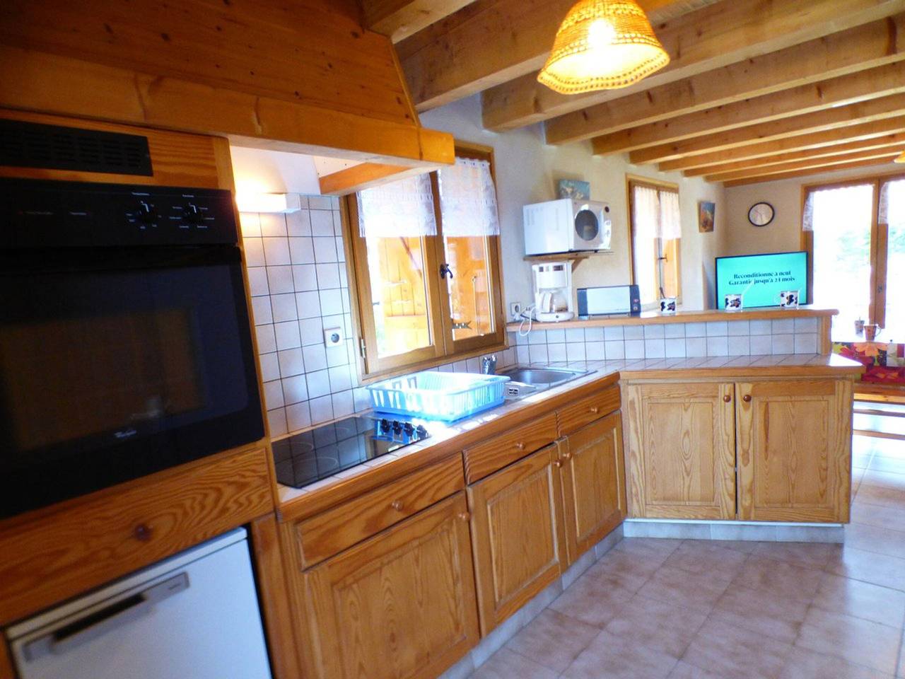 Spacious 4-room chalet in the forest - Les Saisies in Villard-sur-Doron, Albertville en omgeving