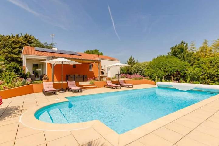 Maison de vacances pour 8 personnes, avec piscine ainsi que jardin et terrasse - 1
