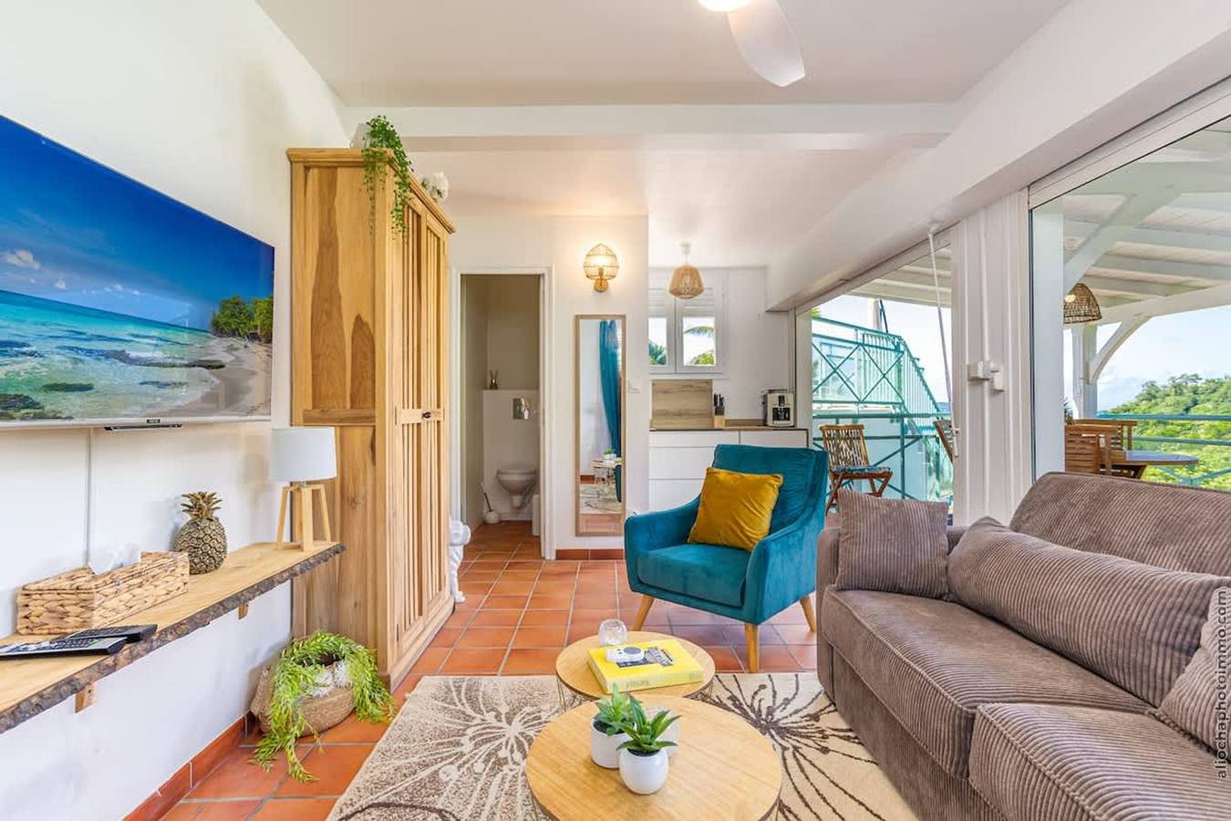Maison de vacances pour 5 personnes avec terrasse in Le Marin, Martinique