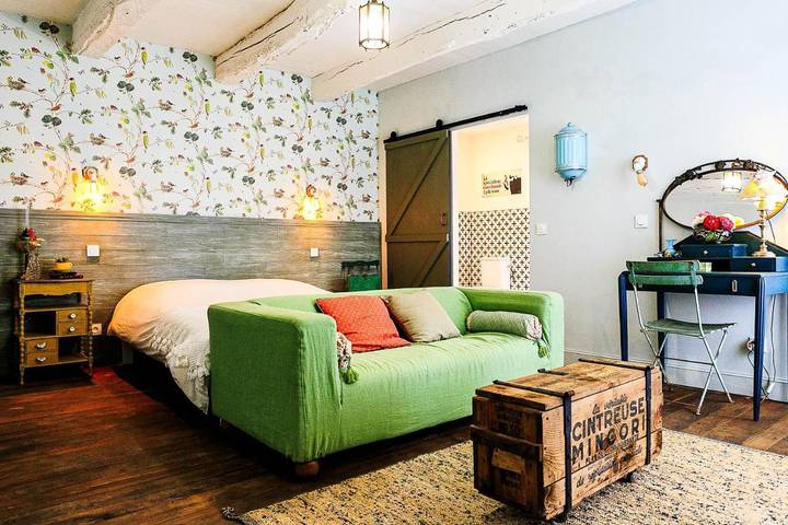 Gîte pour 2 personnes, avec piscine ainsi que terrasse et jardin à La Fouillade - 2