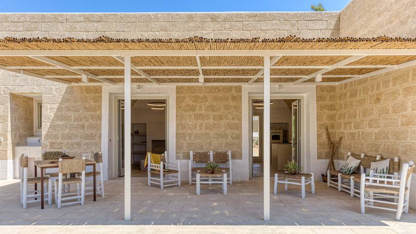 Location de vacances pour 6 personnes, avec jardin, animaux acceptés dans Marina di Pescoluse - 2