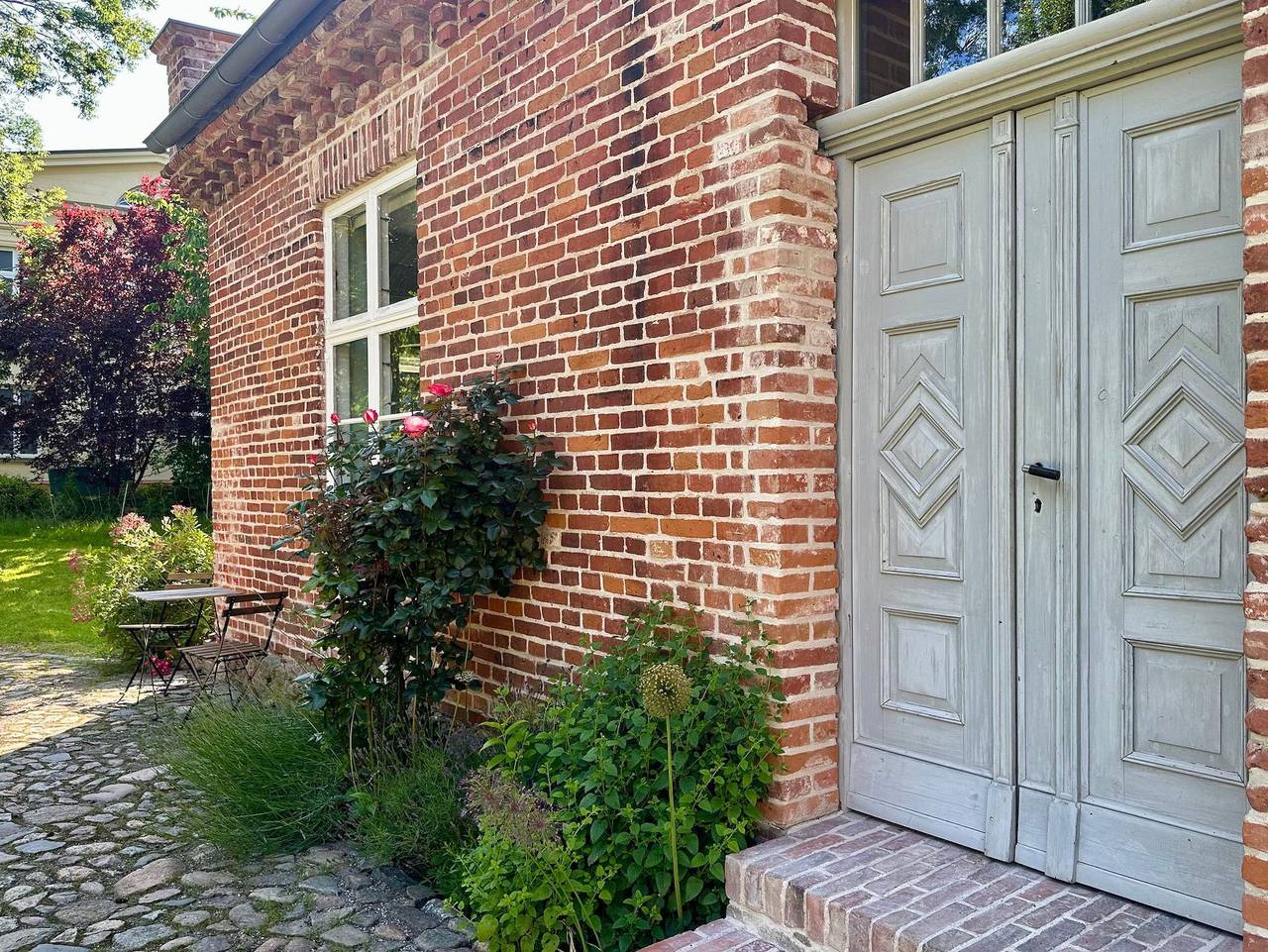 Kutscherhaus am Herrenhaus Bauer - Ferienwohnung Kutscherhaus für bis zu 4 Personen Og in Zemitz, Vorpommern