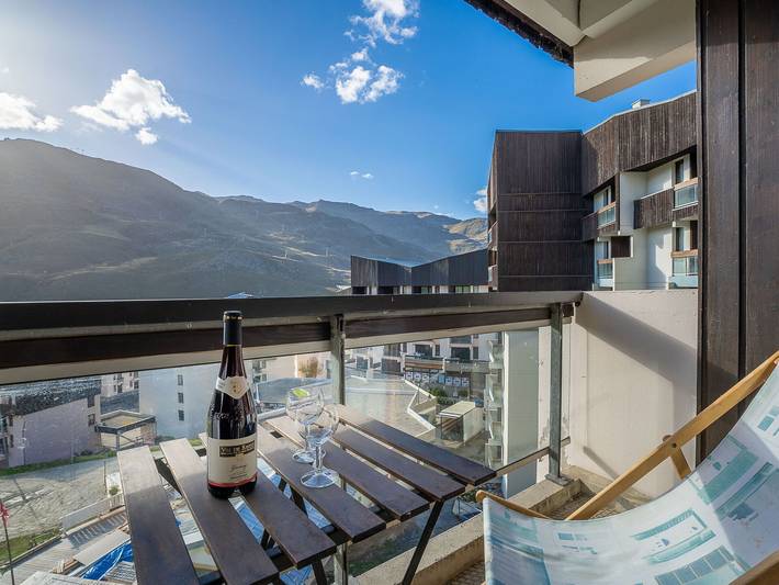 Appartement de vacances pour 2 personnes, avec balcon dans Les Menuires