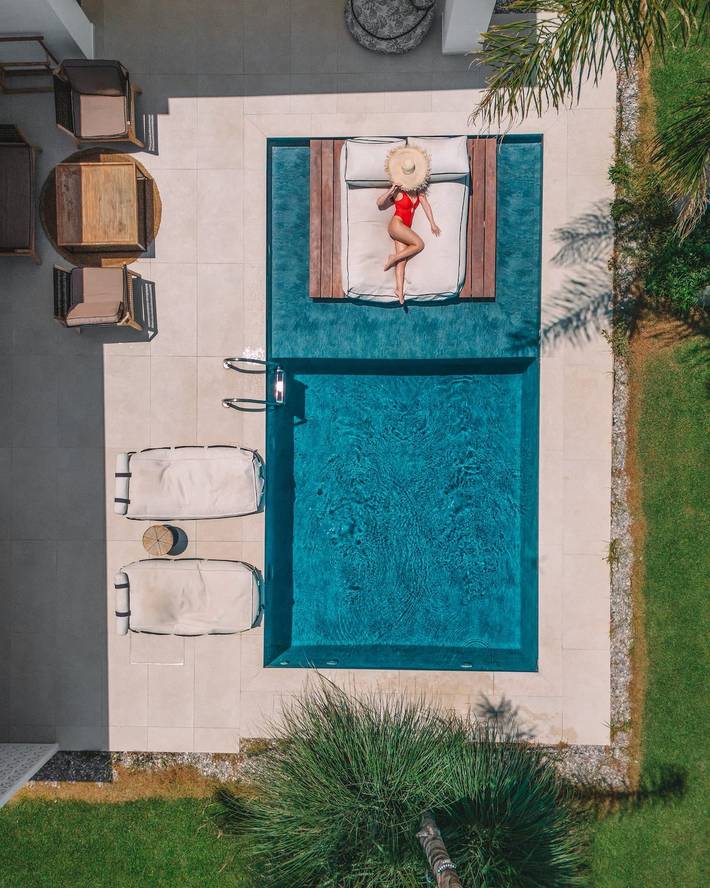 Villa für 4 Personen, mit Garten und Meerblick auf Kos - 2