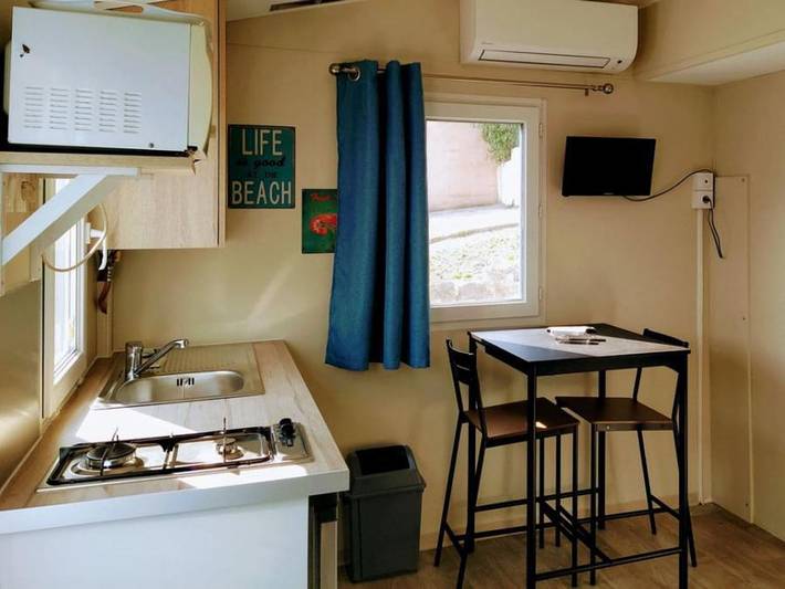 Camping Parc des Fontanettes - Mobilhome 2 personas - Vernette Mh 18M² 1Bed 2Pers in La Seyne-sur-Mer, Costa mediterránea (Francia)