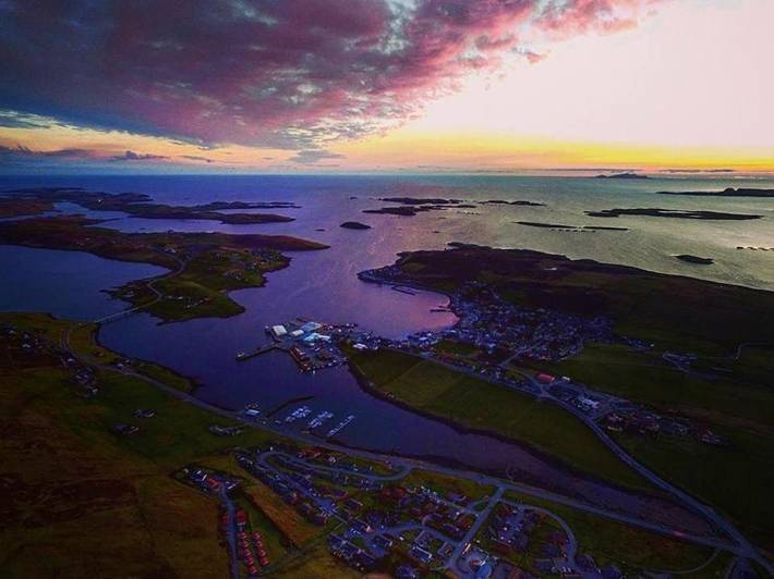 Ferienhaus für 4 Personen, mit Garten und Ausblick auf den Shetland Inseln - 2