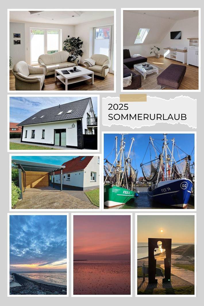 Ferienhaus für 6 Personen, mit Garten in Butjadingen - 2