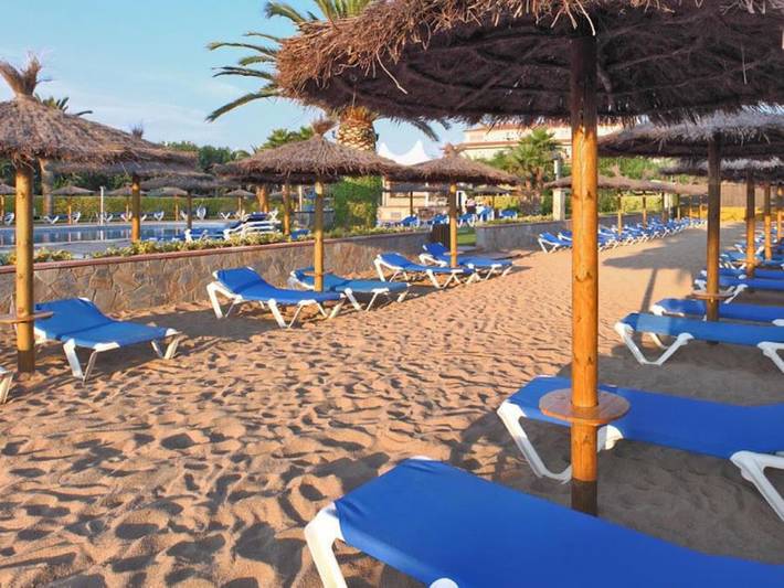 Bungalow para 4 personas, con Jacuzzi y Sauna en Blanes