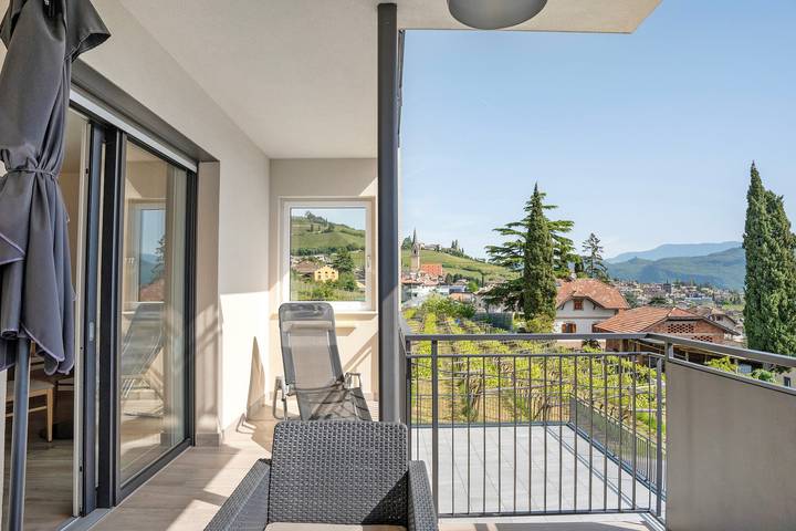 Appartement entier, Appartement 'Bacchushof Cabernet' avec vue sur les montagnes, Wi-Fi et climatisation in Termeno sulla Strada del Vino, Massif de Non