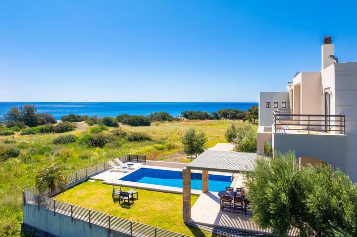 Villa für 8 Personen, mit Terrasse und Garten sowie Meerblick auf Rhodos - 2