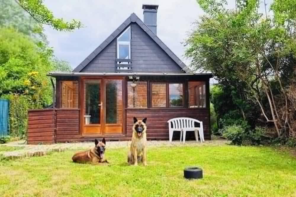 The canine cuddle cottage in Merville-Franceville-Plage, Caen und Umgebung