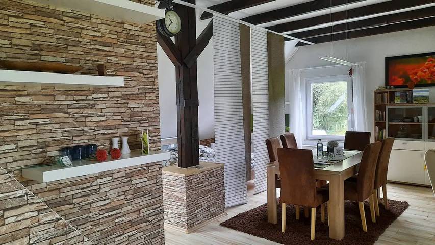 Ferienwohnung für 6 Personen, mit Terrasse und Garten, mit Haustier in Wiehengebirge - 3