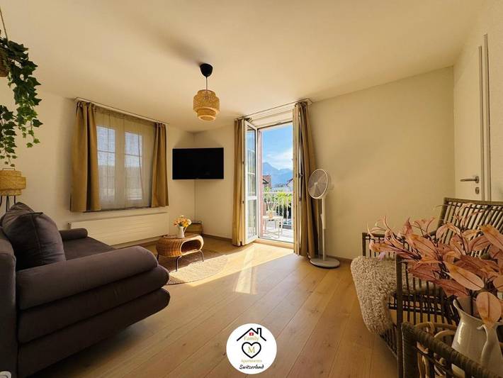 Gîte pour 8 personnes, avec vue et balcon à Horw - 3