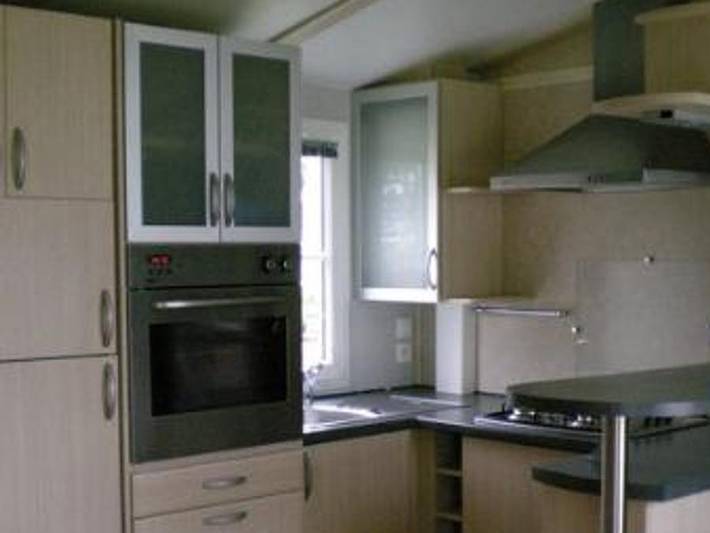 Camping Entre Terre et Mer  - Mobilheim 6 personen - Mobilheim Privilège (3 Zimmer) in Pont-Scorff, Côte des Mégalithes