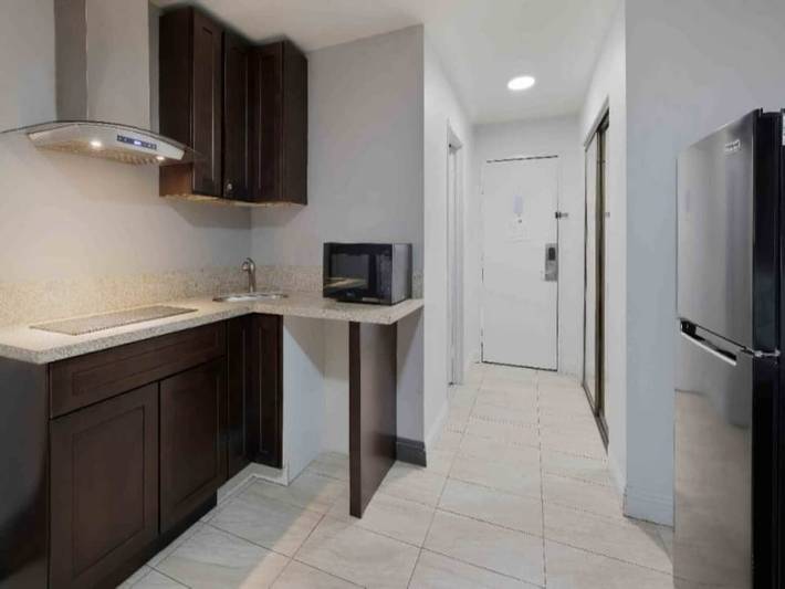 Ganze Wohnung, 1 Queensize-Bett | Suite, Nichtraucher, Küche in Los Angeles County