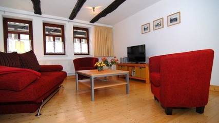 Ferienwohnung für 6 Personen, mit Garten in Stolberg (Südharz)