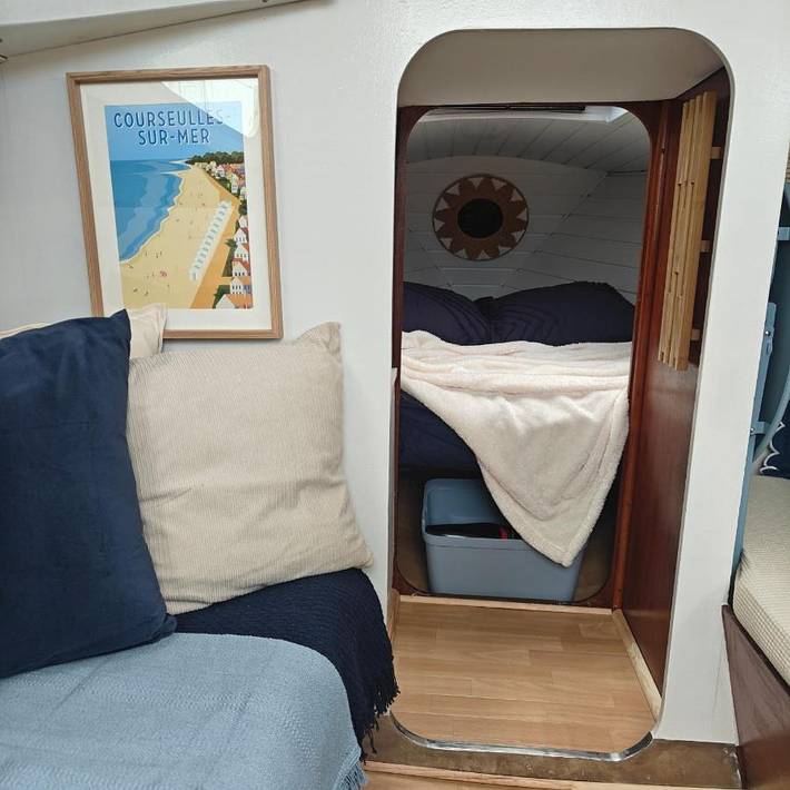 Bateau pour 2 personnes, avec vue et terrasse en Normandie - 3