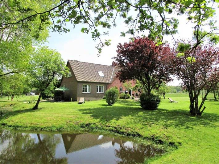 Ferienwohnung für 6 Personen, mit Terrasse und Sauna sowie Garten und Pool, mit Haustier in Stadland - 2