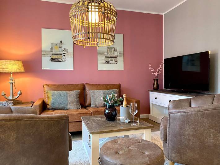 Ferienwohnung für 4 Personen, mit Balkon und Garten sowie Sauna auf Langeoog - 2