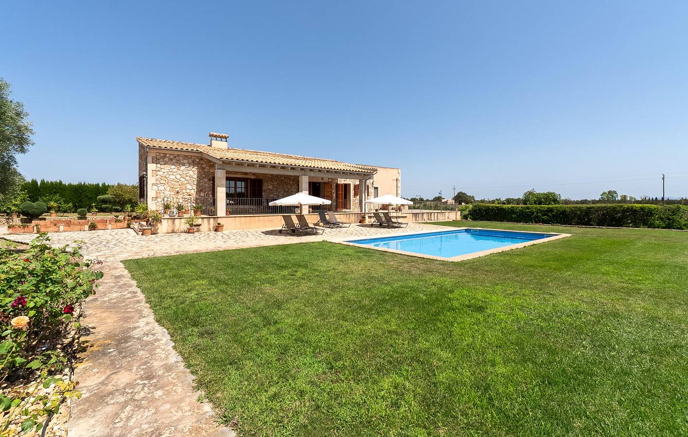 Gemütliches Apartment mit Pool, Terrasse und Grill in Felanitx, Mallorca Süden