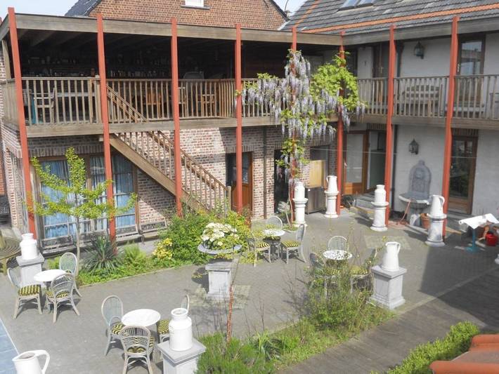 Maison d’hôte pour 2 personnes, avec Terrasse ainsi que Jardin et Vue à Zwalm
