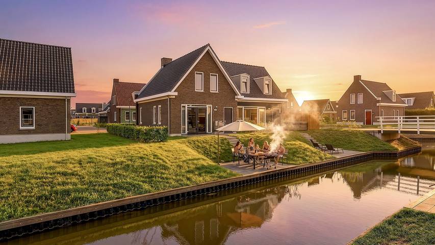 Ferienhaus für 6 Personen, mit Garten