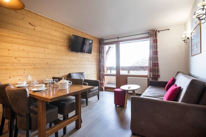 Gîte pour 4 personnes, avec Balcon ainsi que Piscine et Sauna dans Station De Val Thorens - 3