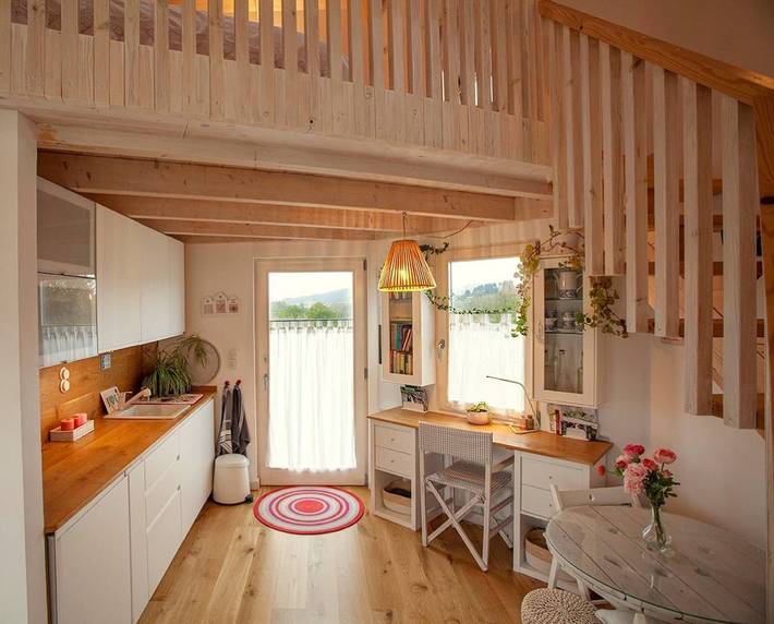 Casa de vacaciones para 3 personas, con balcón/terraza y vistas en el País Vasco