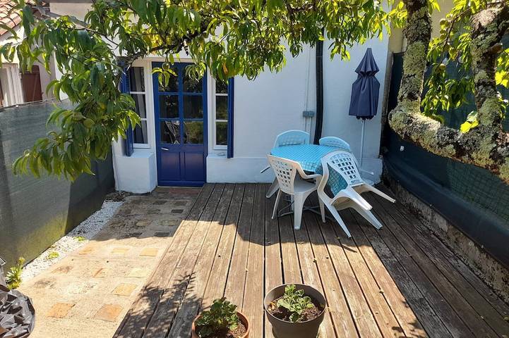 Maison de vacances pour 4 personnes, avec jardin à Le Vigeant