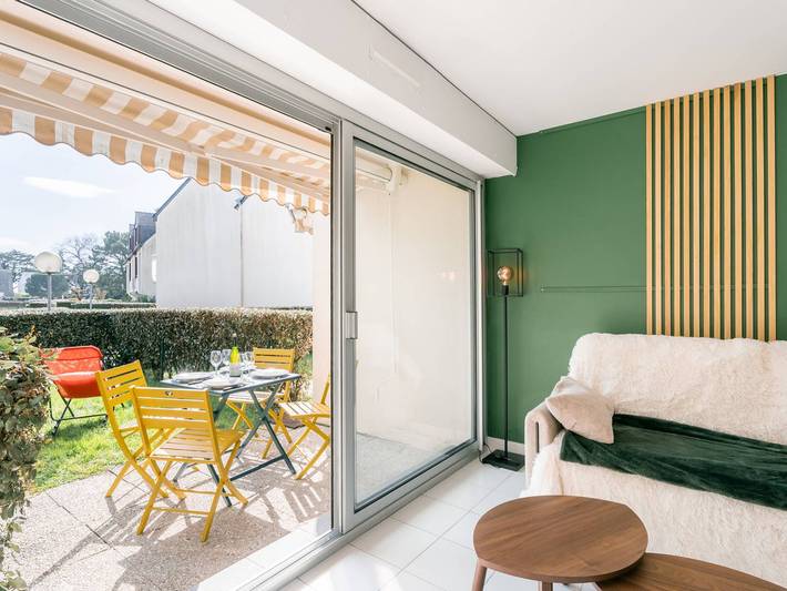 Gîte pour 4 personnes, avec Balcon et Terrasse dans Plage de Beaumer