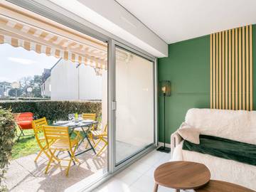 Gîte pour 4 personnes, avec terrasse, animaux acceptés dans Plage de Beaumer