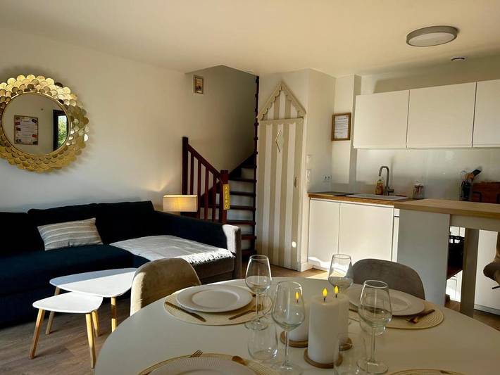 Gîte pour 4 personnes, avec jardin et terrasse dans Office De Tourisme De Blonville Benerville Tourgeville - 3