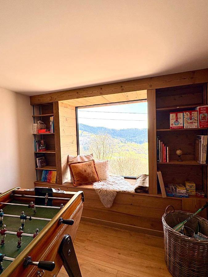 Chalet pour 12 personnes, avec sauna ainsi que vue et jardin, animaux acceptés à Basse-sur-le-Rupt - 2