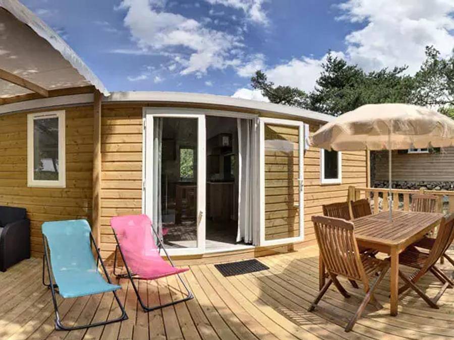 Camping Les Airelles - Mobilheim 6 personen - Confort 4 Zimmer 6 Personen in Baratier, Nationalpark Écrins