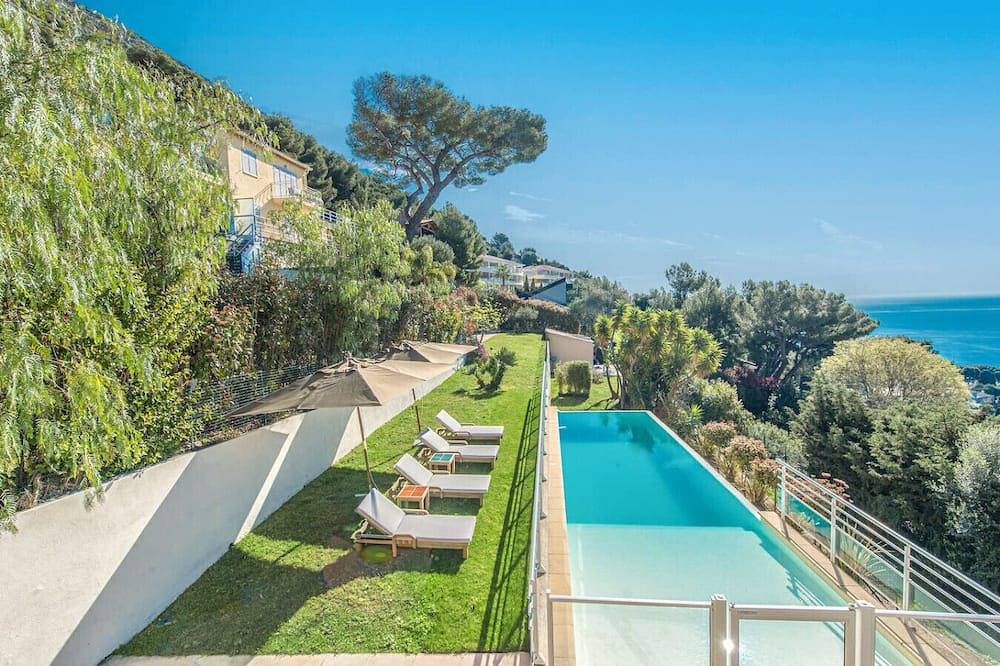 Magnificent sea view villa - Dg in Cap-d'Ail, Nizza und Umgebung