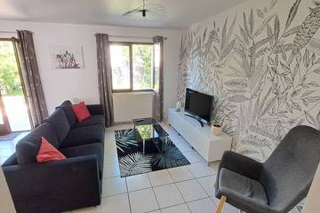 Maison de vacances pour 5 personnes, avec jardin et terrasse, animaux acceptés dans Seine-Saint-Denis