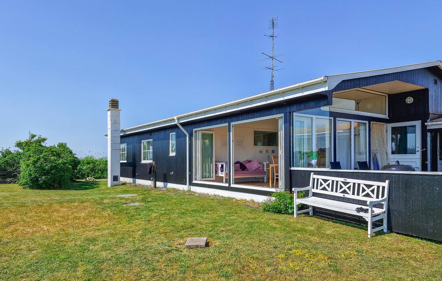 Ferienhaus für 6 Personen mit Terrasse in Årø, Hadersleben