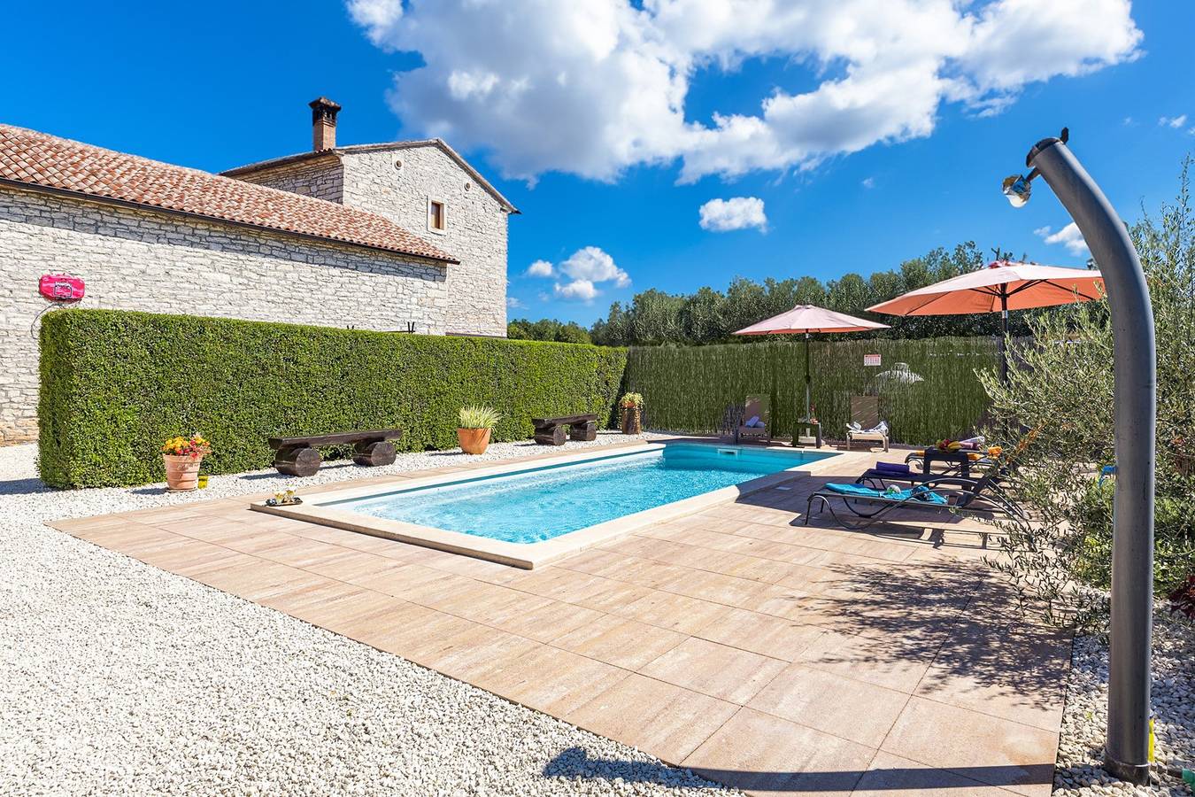 Maison de vacances pour 5 personnes avec piscine in Svetvinčenat, Istrie centrale