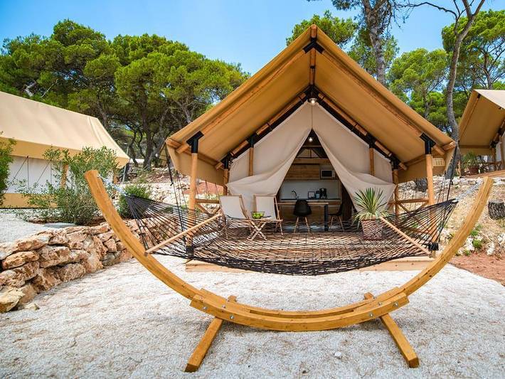 Zelt für 4 Personen, mit Sauna, kinderfreundlich in Kroatien - 2