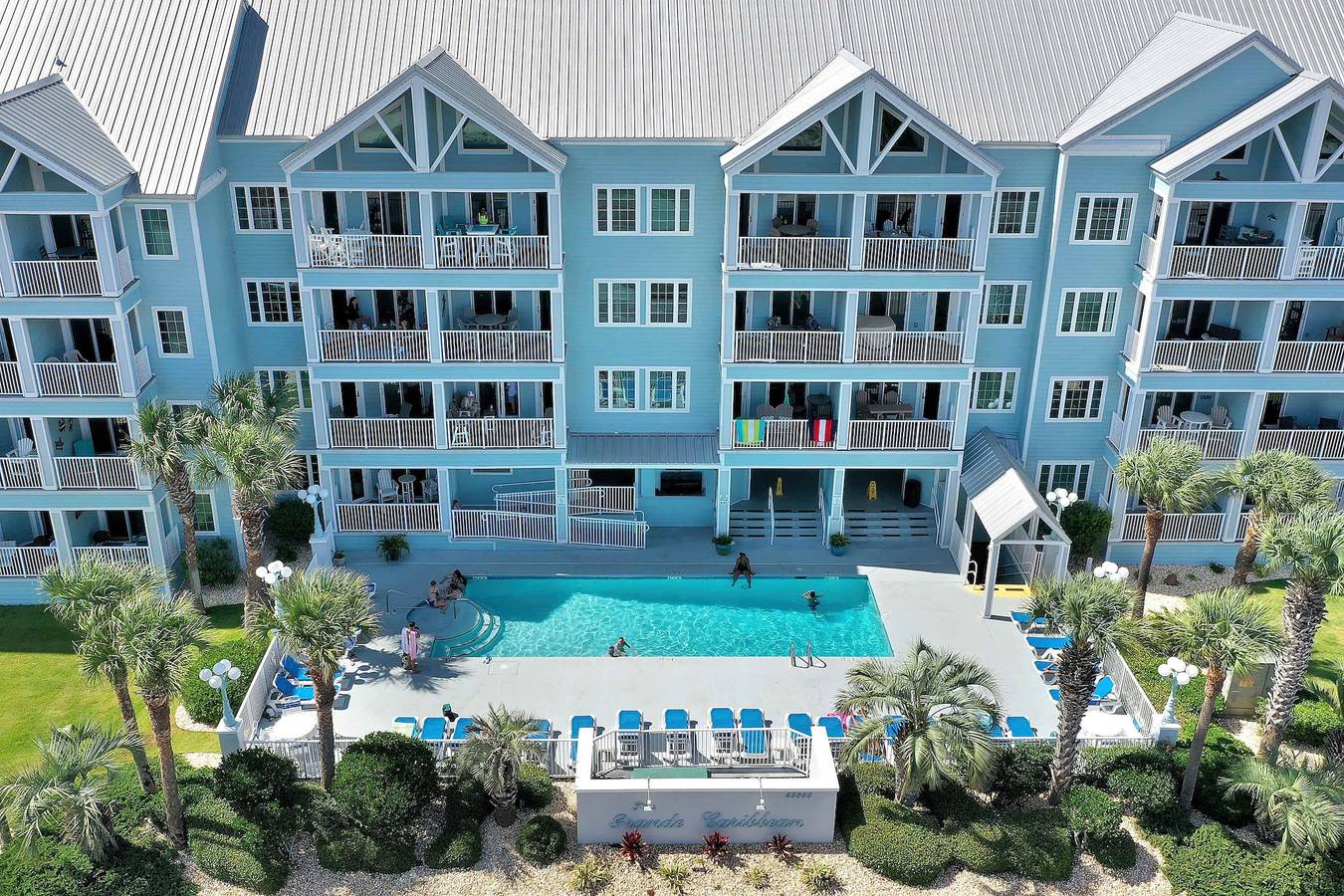 Ganze Wohnung, Grand Caribbean 201- Beach bay view 1 Br w bunk in Orange Beach, Baldwin County