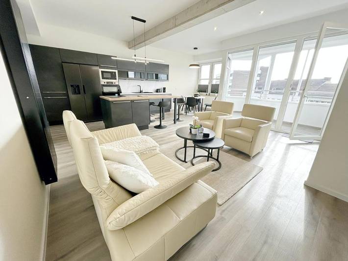 Ferienwohnung für 4 Personen, mit Balkon und Terrasse sowie Ausblick in Kassel