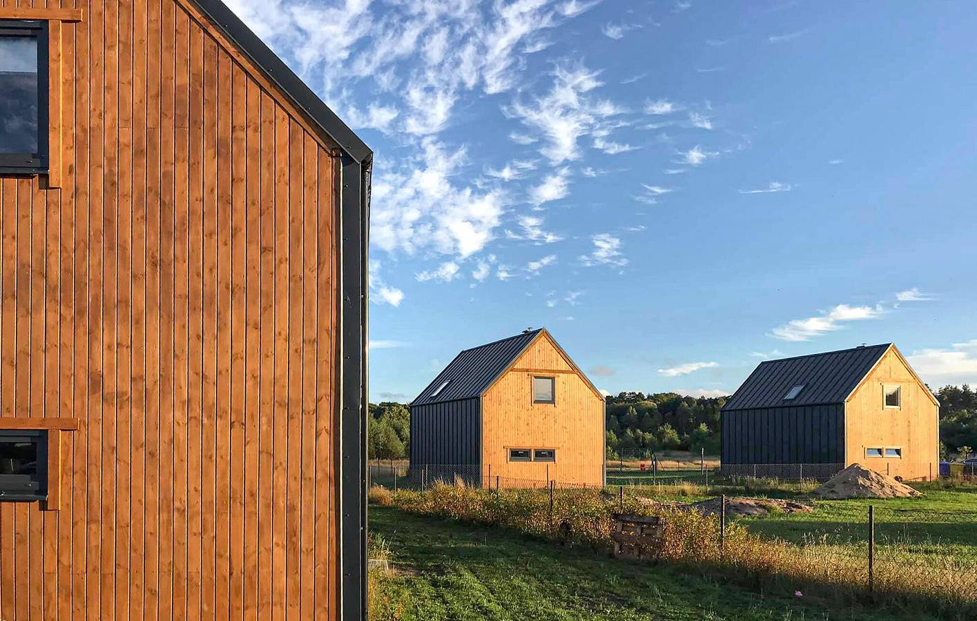 Ferienhaus für 8 Personen mit Terrasse in Sassin, powiat wejherowski
