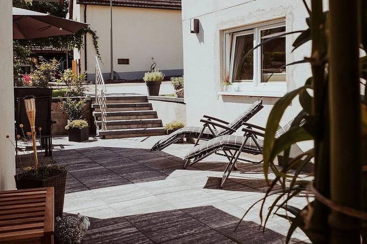 Ferienwohnung für 4 Personen, mit Terrasse