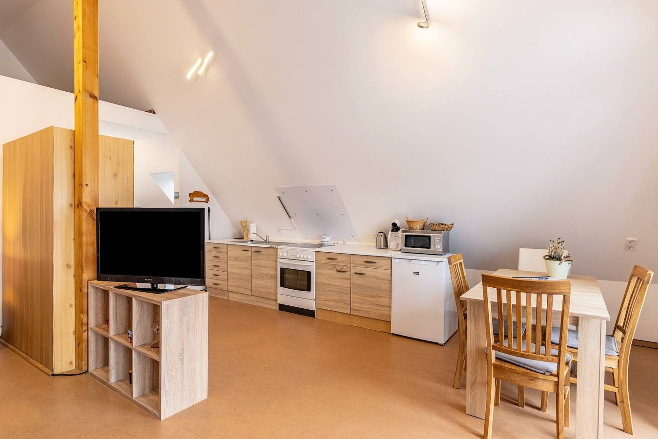 Ganze Wohnung, Einzimmerapartment 'Hohenzollern' mit Balkon und Wlan in Gammertingen, Region Bodensee-Oberschwaben