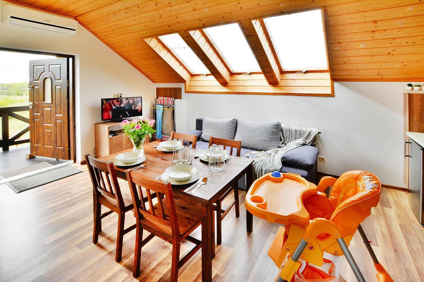 Ganze Wohnung, Komfortable Ferienwohnung mit Klimaanlage in Ustronie Morskie, Polnische Ostsee